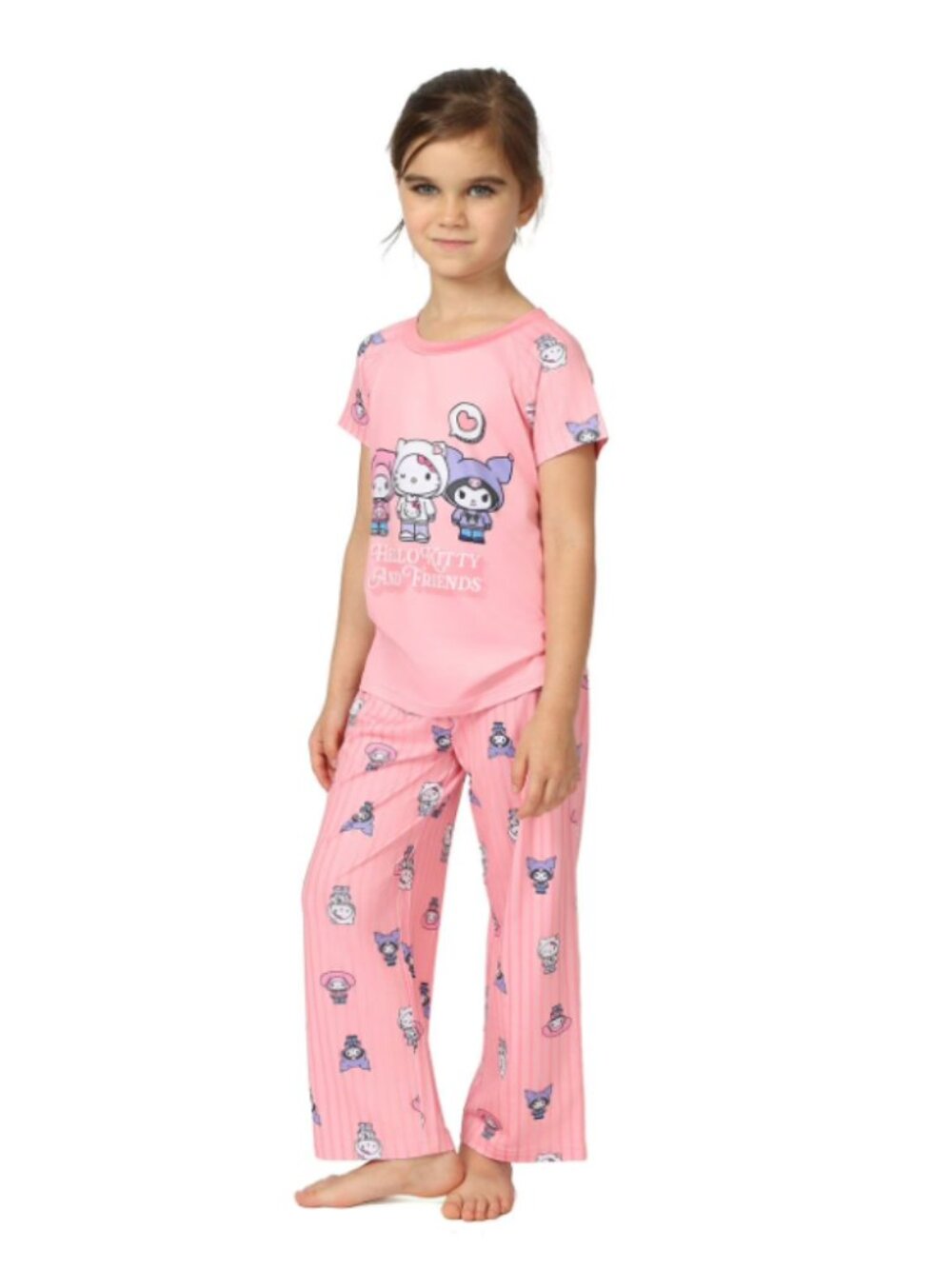 Hello Kitty And Friends 2 Piece Pajama Set